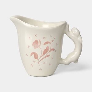 Stoneware nwt Aralia Creamer Pitcher Pink - Threshold